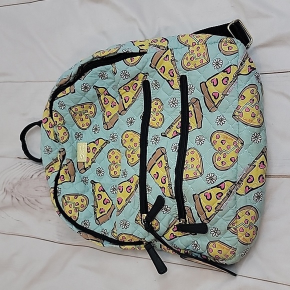 Betsey Johnson Handbags - Betsey Johnson Pizza Backpack Back to School Pizza Lover Fun Artists Design